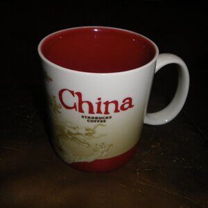2016 Starbucks Coffee “China” 16 oz. Mug Global Icon Collector Series
